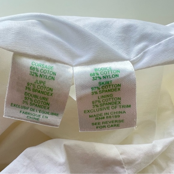 Lilly Pulitzer White/ Cream Dress Size 12 - Picture 9 of 11